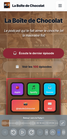 La boite de chocolat